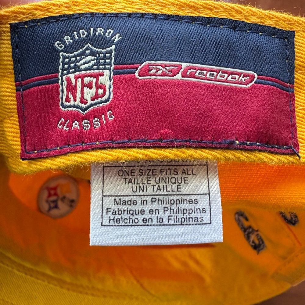 Reebok Gridiron Classic Yellow and Red Cap